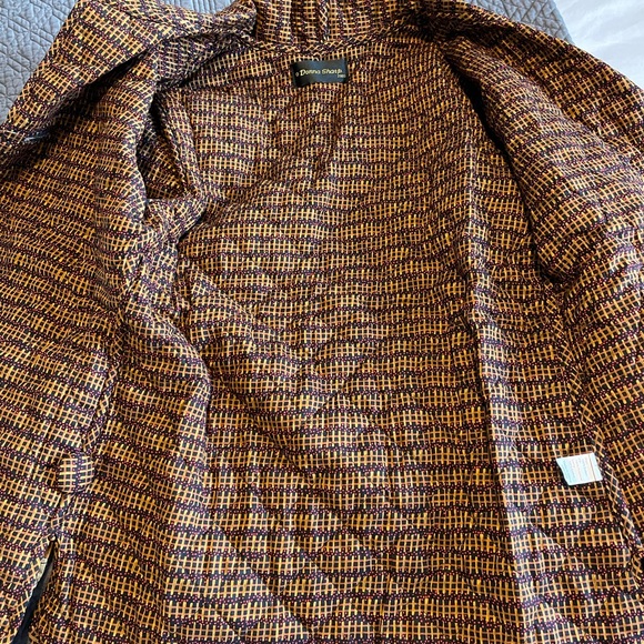 New Donna Sharp Vintage Quilted Cotton Dragonfly Jacket Size: P - Picture 4 of 11